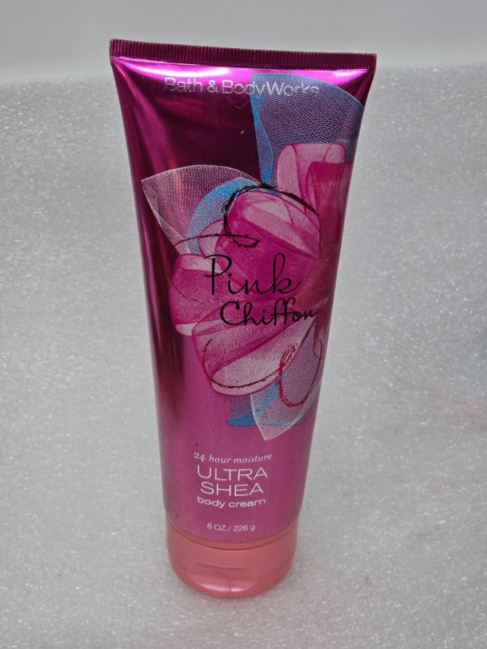 Bath & Body Works Pink Chiffon Ultra Shea Body Cream 8 Oz Signature Collection